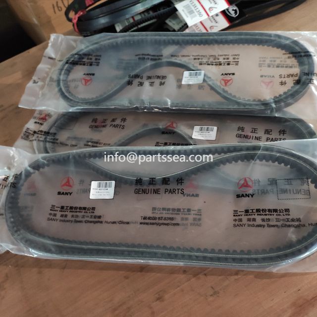 Sany excavator generator fan air conditioner water pump V belt 