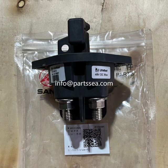 Sany excavator starter starting motor throttle knob rotating switch