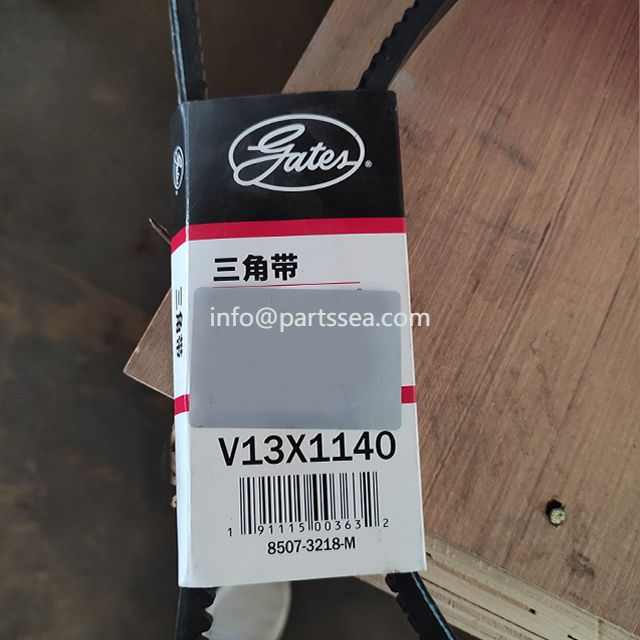 GATES V-belts V belts for Sany heavy equipment dump truck parts