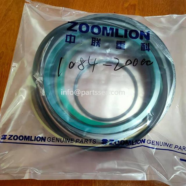 Zoomlion crane piston rod rubber glass sealing strip combination step oil seal ring kit