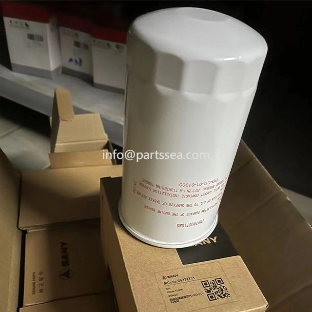 Sany hydraulic return oil return filter