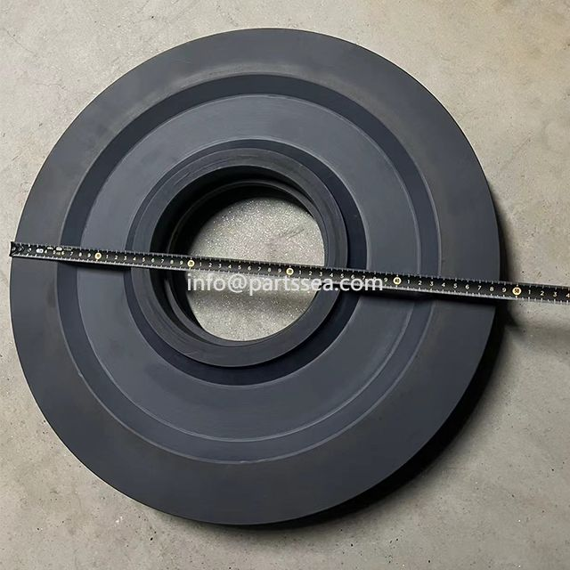Zoomlion crane nylon pulley with spindle assembly assy.