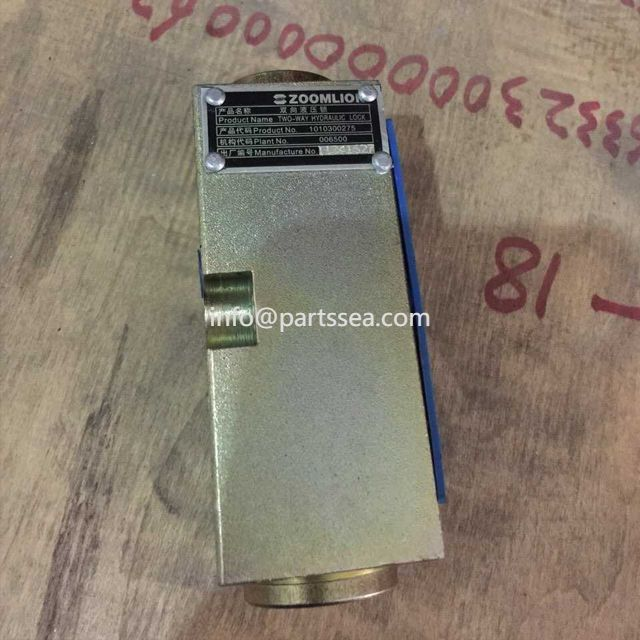 Zoomlion crane two-way hydraulic lock