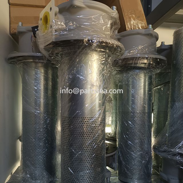 Zoomlion crane return-line discharge oil return filter unit hose