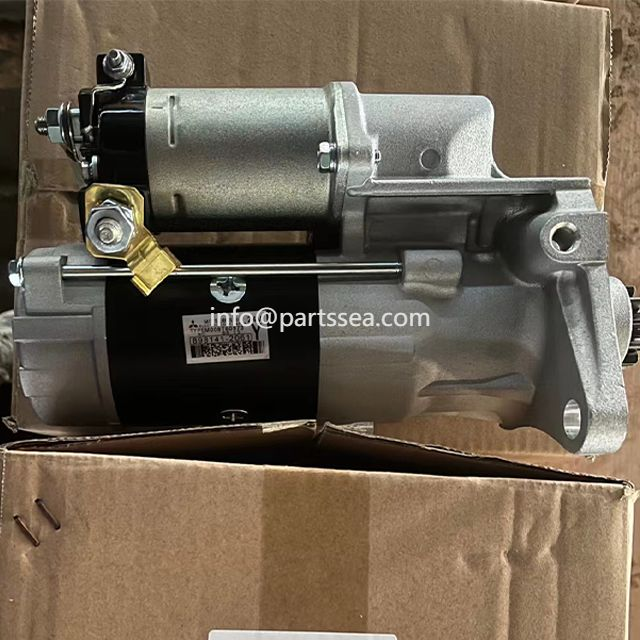Mitsubishi parts starter motor for Sany excavators