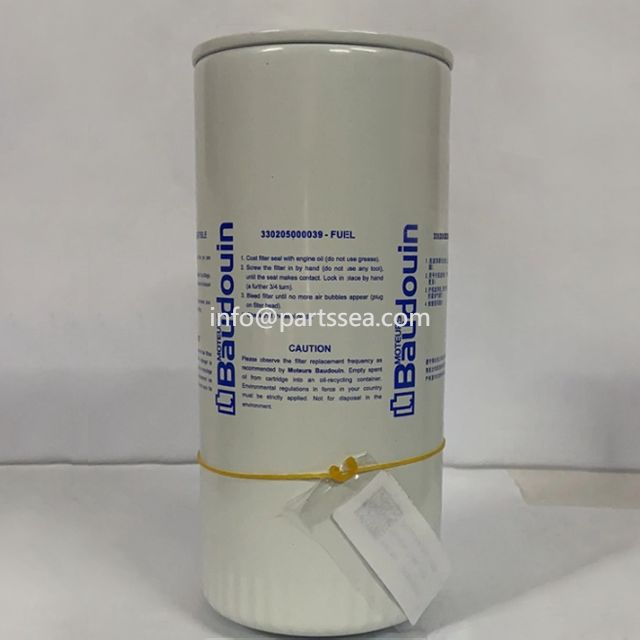 genuine Baudouin weichai fuel filter element assembly