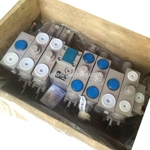 Zoomlion crane chassis operating multiple directional control unit valve