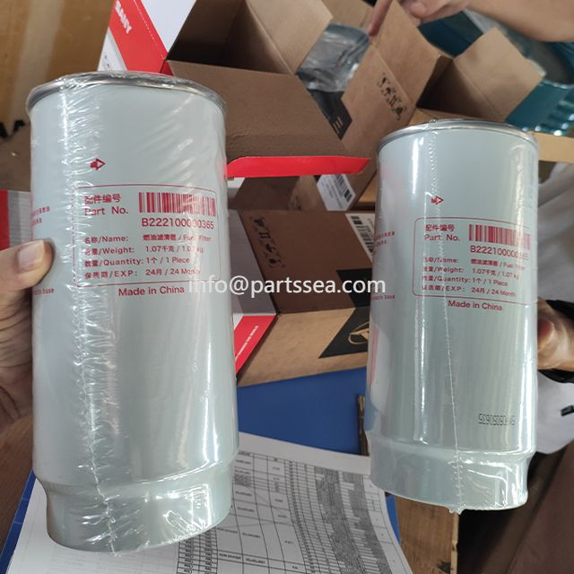 Sany crane parts primary fine fuel filter core element