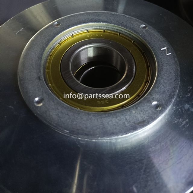 Zoomlion crane nylon pulley with spindle assembly assy.