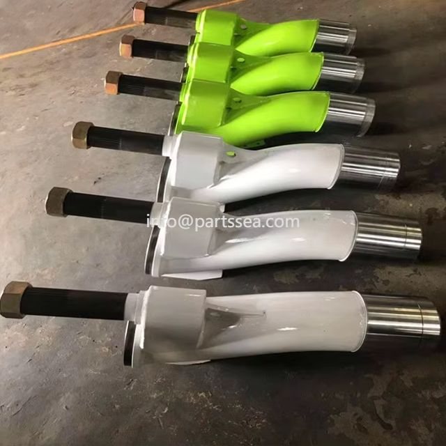 genuine Zoomlion concrete pump parts S pipe