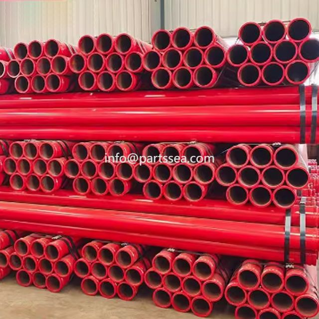 genuine Sany concrete pump parts straight pipe
