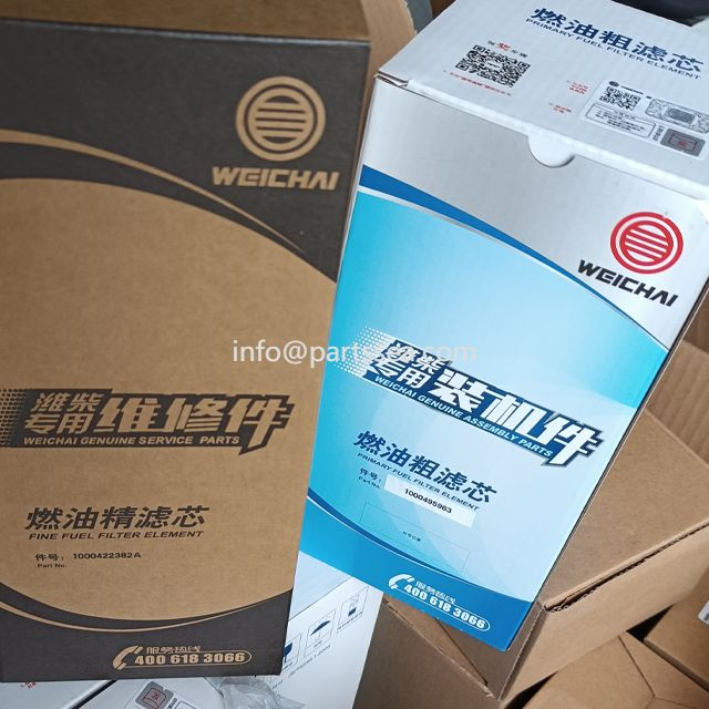 Weichai fine fuel filter for Zoomlion cranes