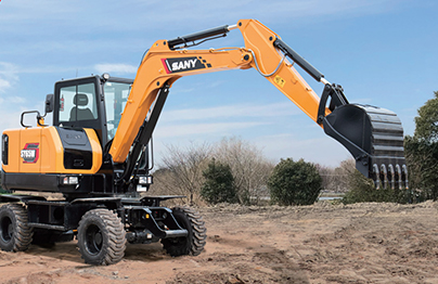Why we choose Sany excavator SY65W?