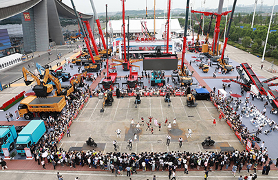 Sany group participated in CICEE exhibition in Changsha city